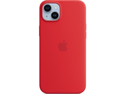 iPhone 14+ Silicone Case with MS - (PRODUCT)RED