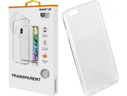 ALIGATOR Pouzdro Transparent Apple iPhone 6/6S