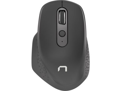 Natec optická myš FALCON/Kancelářská/Optická/Pro praváky/3 200 DPI/Bezdrátové Bluetooth/Černá