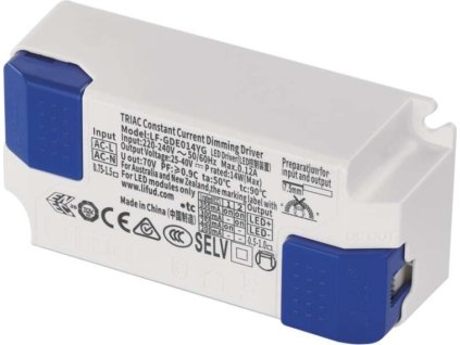 Triakově stmívatelný driver pro LED svítidla 350mA 14W