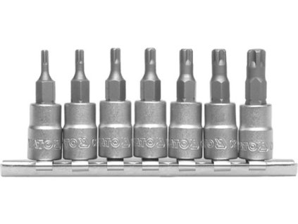Sada bitů 1/4" 7 ks TS10-TS40 torx