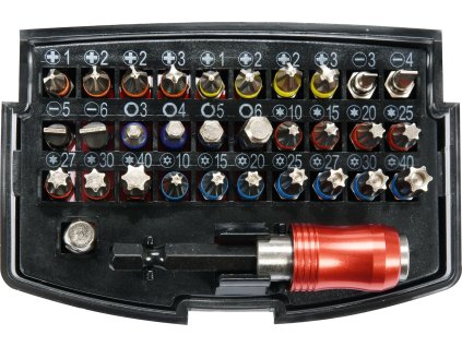 Sada bitů s adaptérem 1/4" 32ks