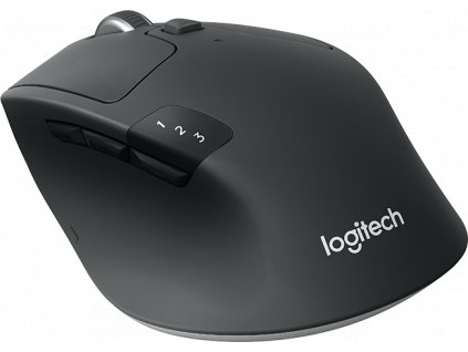 Logitech myš M720 Triathlon/ bezdrátová/ 8 tlačítek/ 1000dpi/ Bluetooth/ USB/ černá