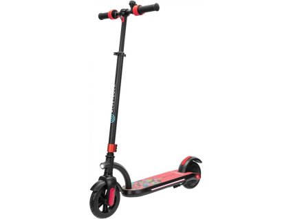 BLUETOUCH elektrická dětská koloběžka SUPERKIDS/ výkon 120W/ rychlost 15km/h/ dojezd 10km/ baterie 2,5 Ah/ červená