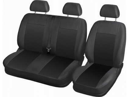 Potahy sedadel sada 1+2 VAN černé