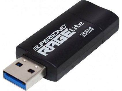 PATRIOT Supersonic Rage Lite 256GB / USB 3.2 Gen 1 / černá