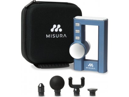 MISURA masážní pistole MB2 s funkcí nahřívání - modrá