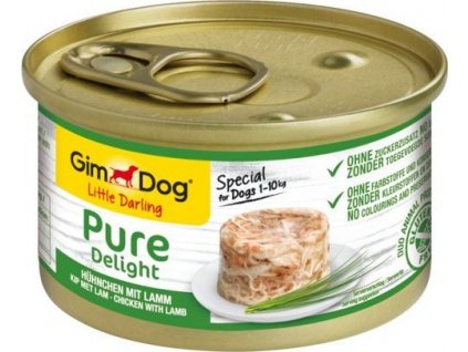 GIMDOG Little Darling PURE DELIGHT CHICKEN WITH LAMB 150G