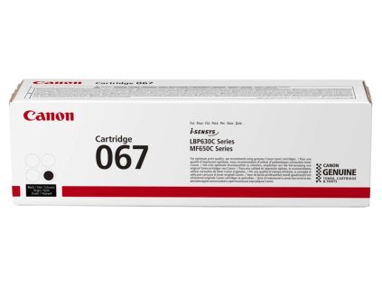 Canon originální toner 067 černá pro i-SENSYS MF657Cdw (1350 str.)