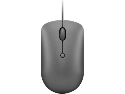 Lenovo 540/Kancelářská/Optická/2 400 DPI/Drátová USB-C/Šedá
