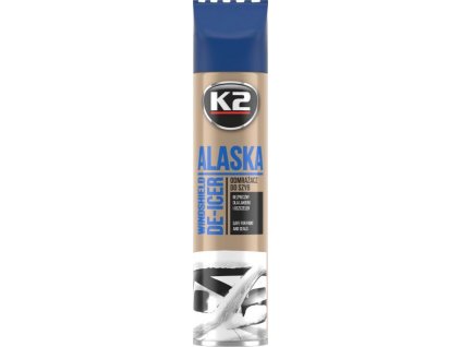 K2 ALASKA 300 ml - rozmrazovač skel + škrabka