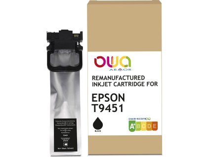 WECARE ARMOR ink kompatibilní s EPSON C13T946140, černá/black