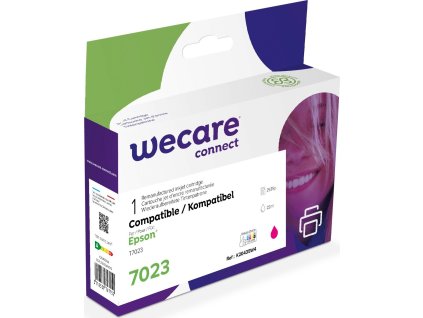 WECARE ARMOR ink kompatibilní s EPSON C13T70234010, červená/magenta