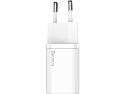 Baseus Travel Charger Super Si 1C Quick Charger PD 30W EU White (CCSUP-J02)