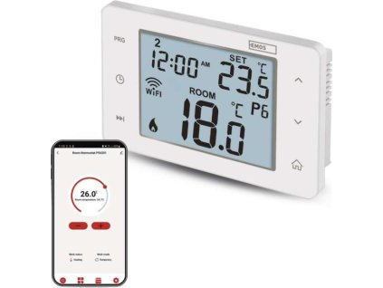 Pokojový programovatelný drátový WiFi GoSmart termostat P56201