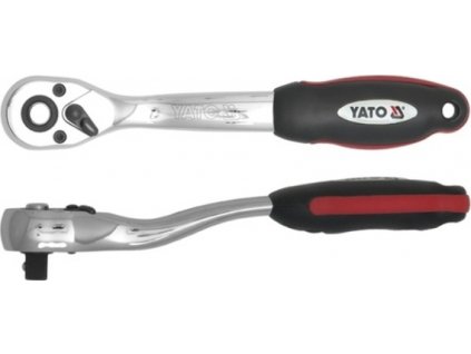 Ráčna 1/4" 145 mm vyhnutá