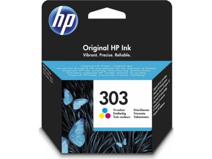 HP 303 tříbarevná inkoustová náplň,T6N01AE