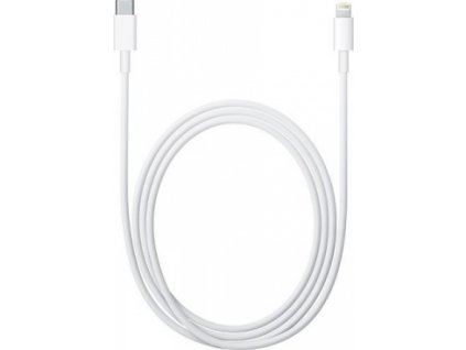 Apple nabíjecí / datový kabel Lightning na USB-C 1m bílá (Bulk)