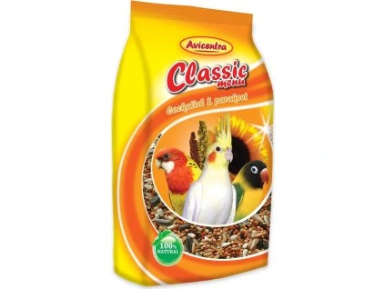 AVICENTRA CLASSIC menu malý papoušek 1kg