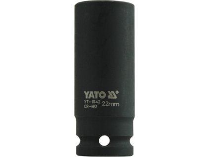 Nástavec 1/2" rázový šestihranný hluboký 22 mm CrMo