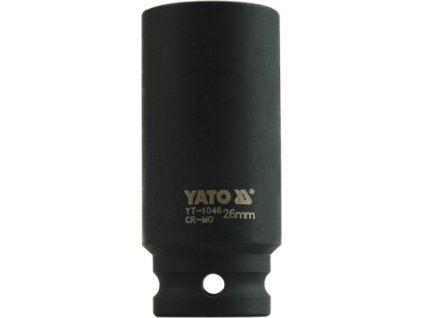 Nástavec 1/2" rázový šestihranný hluboký 26 mm CrMo