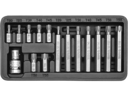 Sada bitů 15 ks TORX box