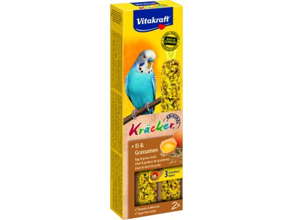 Kräcker tyč. andulka vejce+trávové semínko 2ks (kusy kusů)