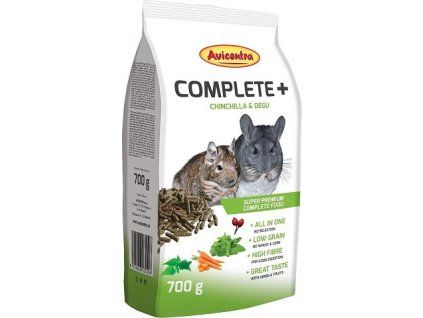 Avicentra činčila+osmák COMPLETE+ 700g