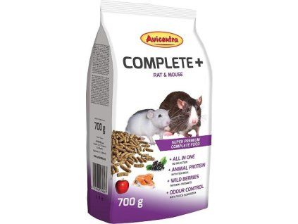 Avicentra potkan+myš COMPLETE+ 700g