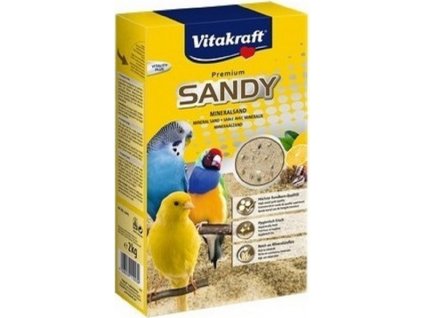 Písek Sandy 2kg pro malé papoušky
