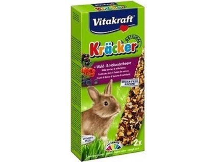 Kräcker tyč. králík lesní ovoce+bezinky 2ks (kusů kusů)