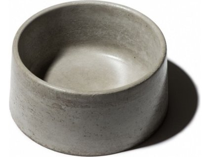 Miska beton č.222 štěně 550ml kulatá šedá