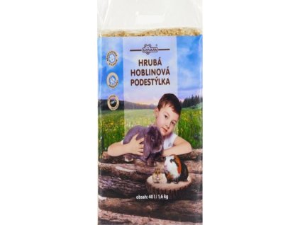 Podestýlka 40l / 1,6kg hrubá, hoblinová Limara