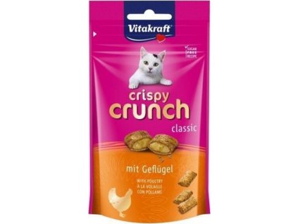 Vit.Crispy crunch 60g drůbež-cat