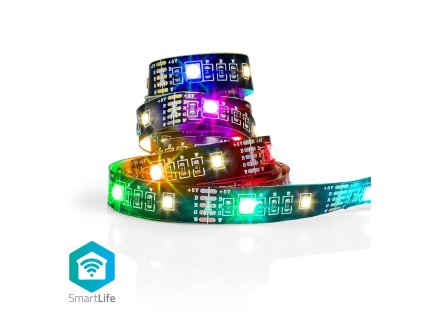 LED Pásek SmartLife | Bluetooth® | RGB / Teplá Bílá | SMD | 2.00 m | IP20 | 2700 K | 380 lm | Android™ / IOS