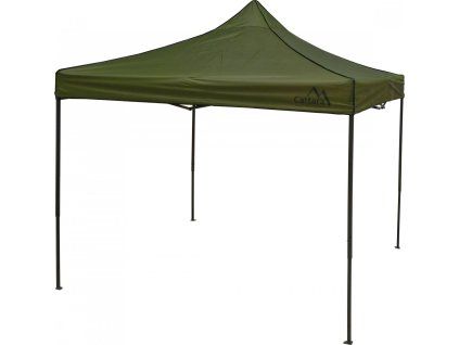 Párty stan nůžkový 3x3m zelený WATERPROOF