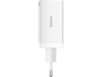 Baseus CCGP120202 GaN5 Pro Quick Nabíječka USB + 2x USB-C 65W White
