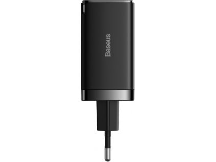 Baseus GaN5 Pro rychlonabíjecí adaptér 2x USB-C + USB-A 65W černá
