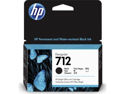 HP 712 38ml Black 0b s