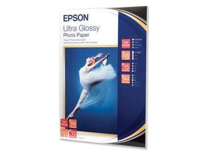 EPSON Ultra Glossy Photo Paper A4,300g (15listů)
