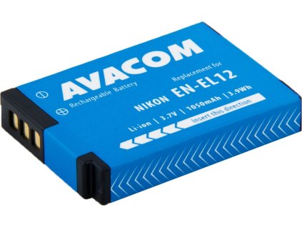 Baterie AVACOM Nikon EN-EL12 Li-ion 3.7V 1050mAh
