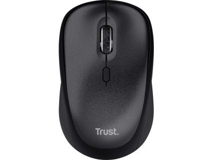 TRUST TM-201/Kancelářská/Optická/1 600 DPI/Bezdrátová USB/Černá