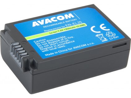 Baterie AVACOM Nikon EN-EL25 Li-Ion 7.6V 1350mAh 10.3Wh