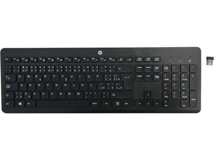 HP 230/Bezdrátové USB/CZ layout/Černá