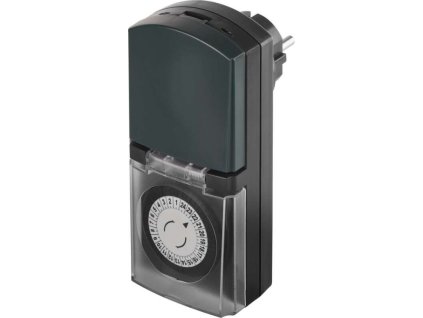 Časovač – mechanická spínací zásuvka venkovní IP44