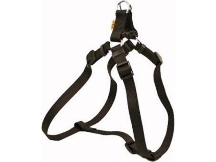 Postroj popruh 2,5cm jednobar.č.5-6 černý