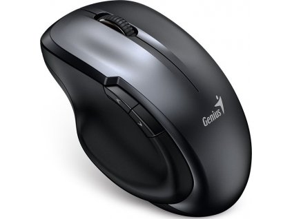 GENIUS Ergo 8200S Iron Grey/ 1200 dpi/ bezdrátová/ 5tlačítek/ tichá/ BlueEye senzor/ kovově šedá