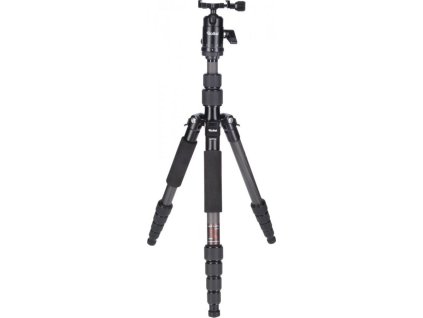 Rollei Stativ Compact Traveler No 1 Carbon/ Zátěž 8kg/ Vytažený 142 cm/ Karbon/ Černý
