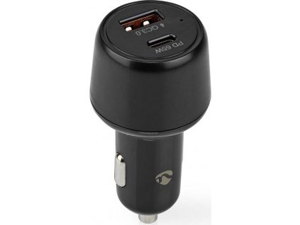Nabíječka do auta | 65 W | 2.0 / 3.0 / 3.25 A | Počet výstupů: 2 | Typ portu: USB-A / USB-C™ | Automatická Volba Napětí