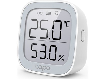 TP-Link Tapo T315, Chytrý teploměr, přesné měření teploty a vlhkosti, vyžaduje Tapo smart hub H100
